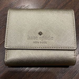 Gold Small Kate Spade Wallet